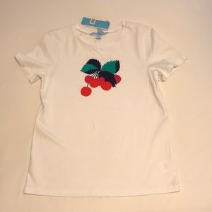 Draper James Cherry Tee XS
